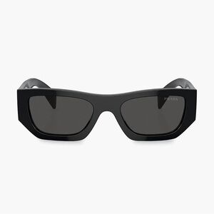 PRADA
Acetate Pillow Sunglasses SPR A01 Black